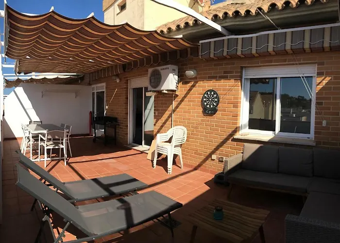 Ático con vista al castillo