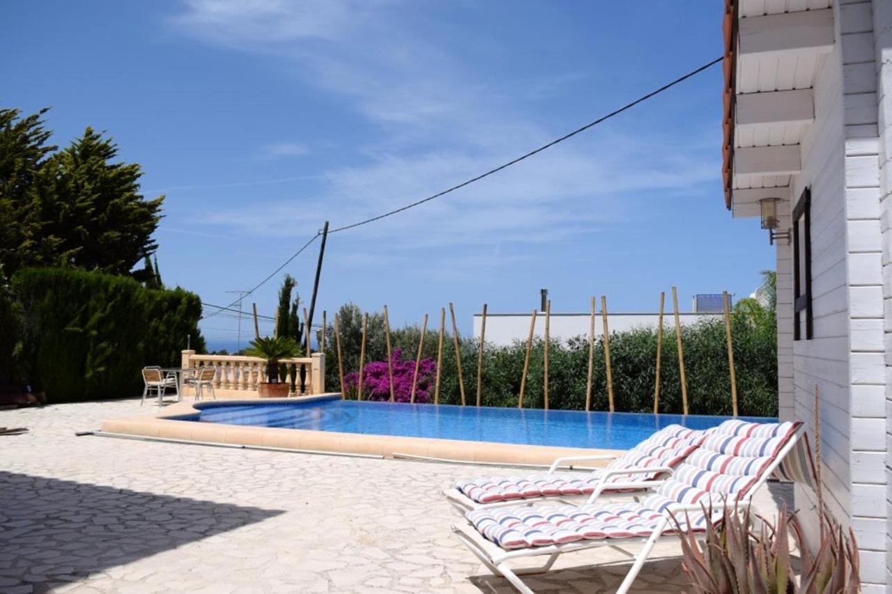 With 4 Bedrooms In With Wonderful Sea View Private Pool Furnished Terrace 4 Km From The Beach
