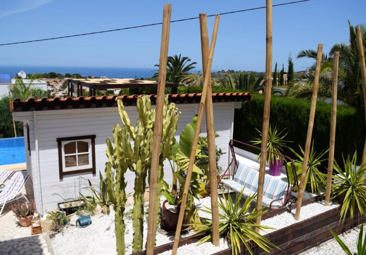With 4 Bedrooms In With Wonderful Sea View Private Pool Furnished Terrace 4 Km From The Beach * Dénia