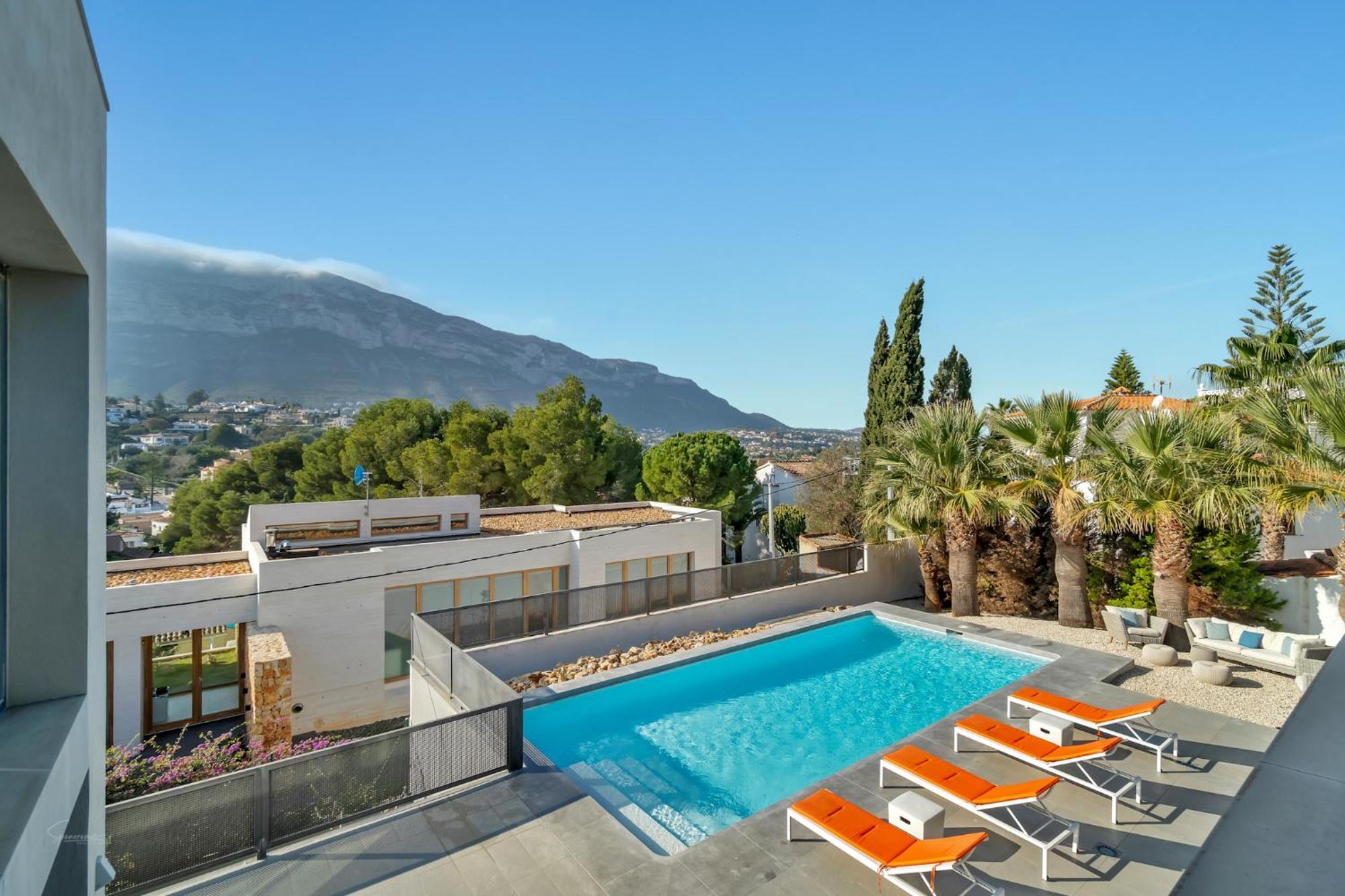 Casa Mieke Modern View Of The Montgo Mountain Villa Denia
