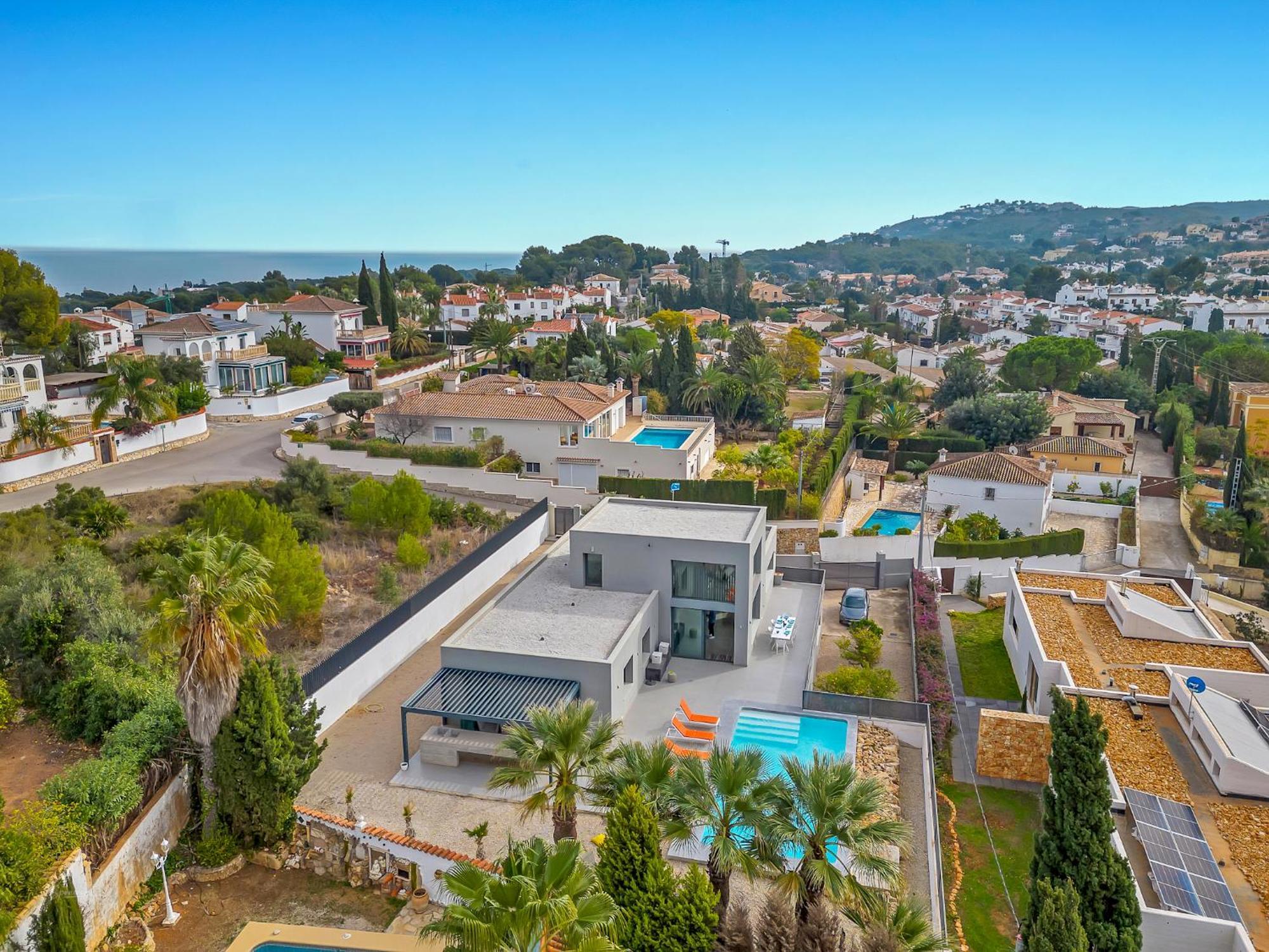 Villa Casa Mieke Modern View Of The Montgo Mountain *