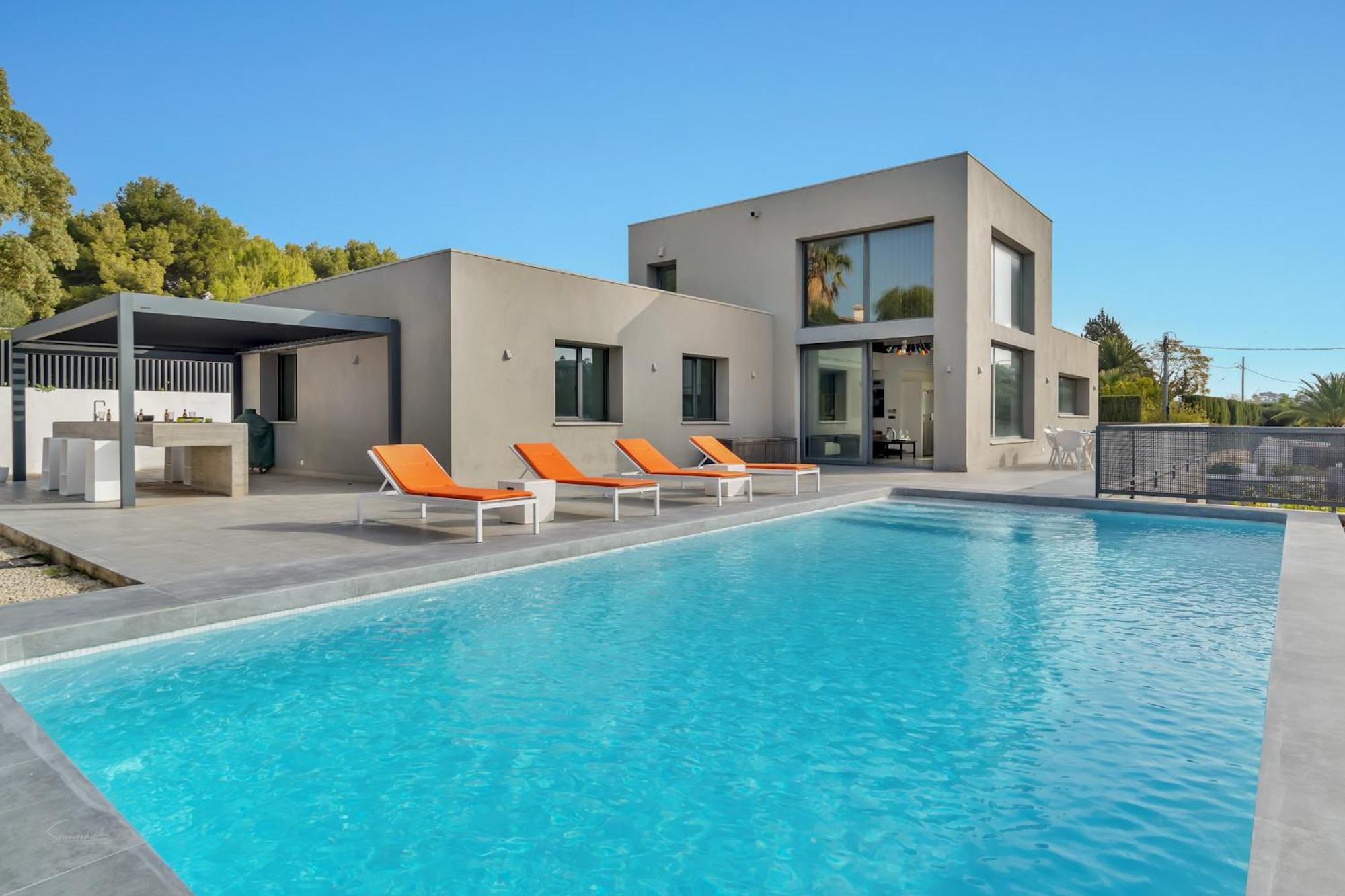 Villa Casa Mieke Modern View Of The Montgo Mountain