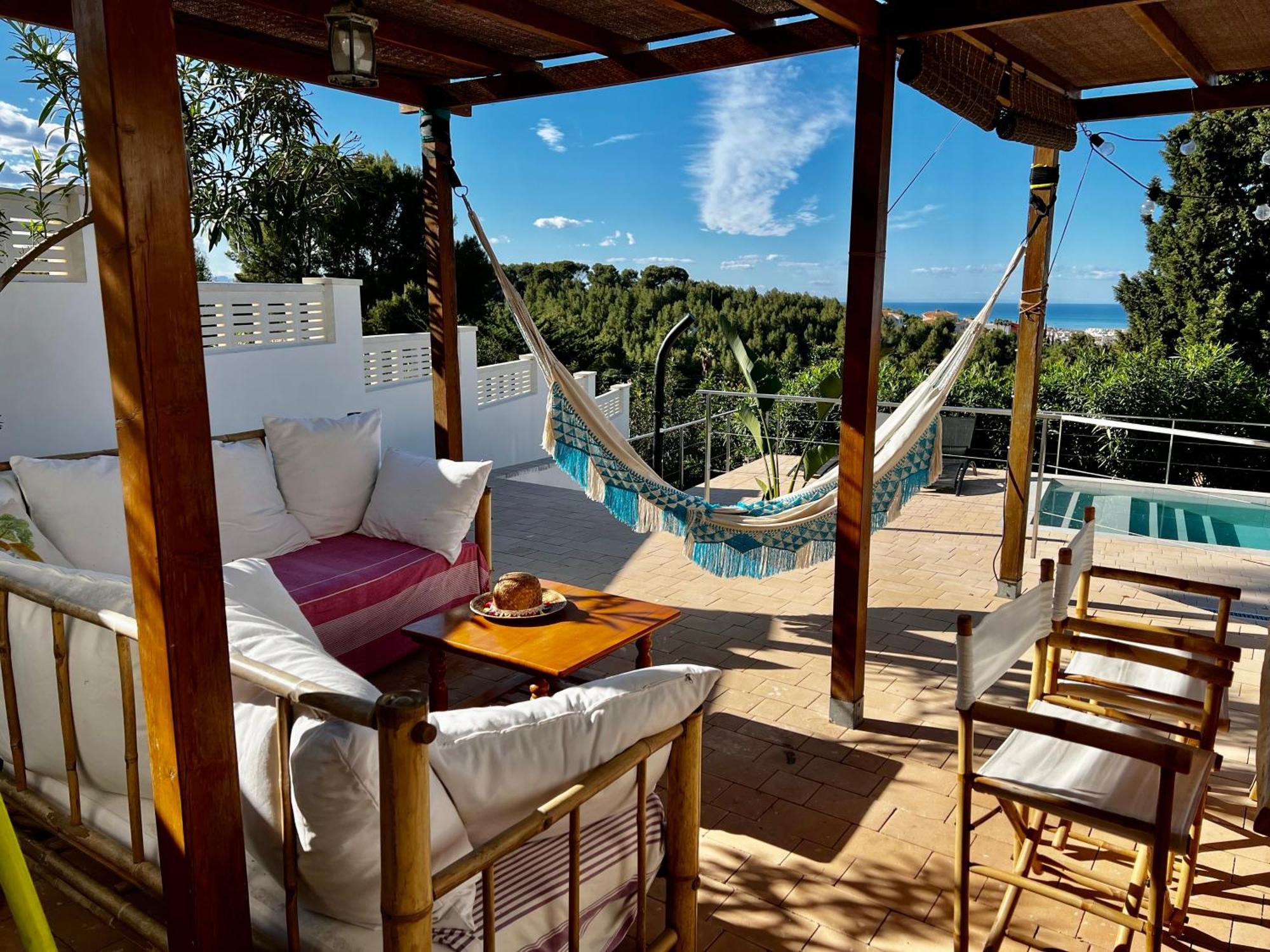House With Swimming Pool And Amazing Sea And Mountain Views In Montgo, Dénia