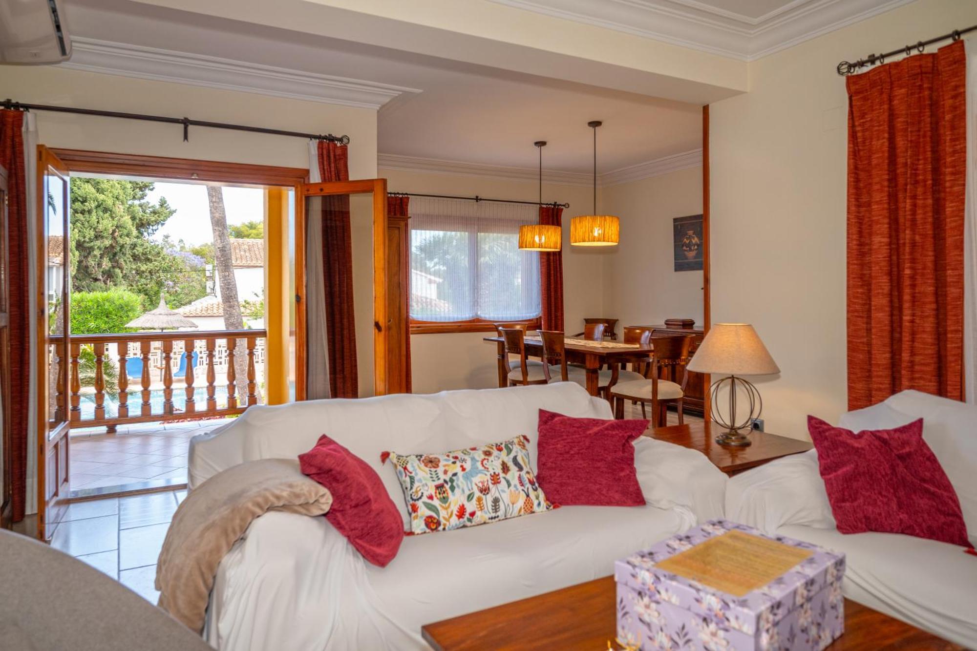 With Private Pool And Tennis Court 150 Metres From The Sea-villa El Olivo Villa Denia