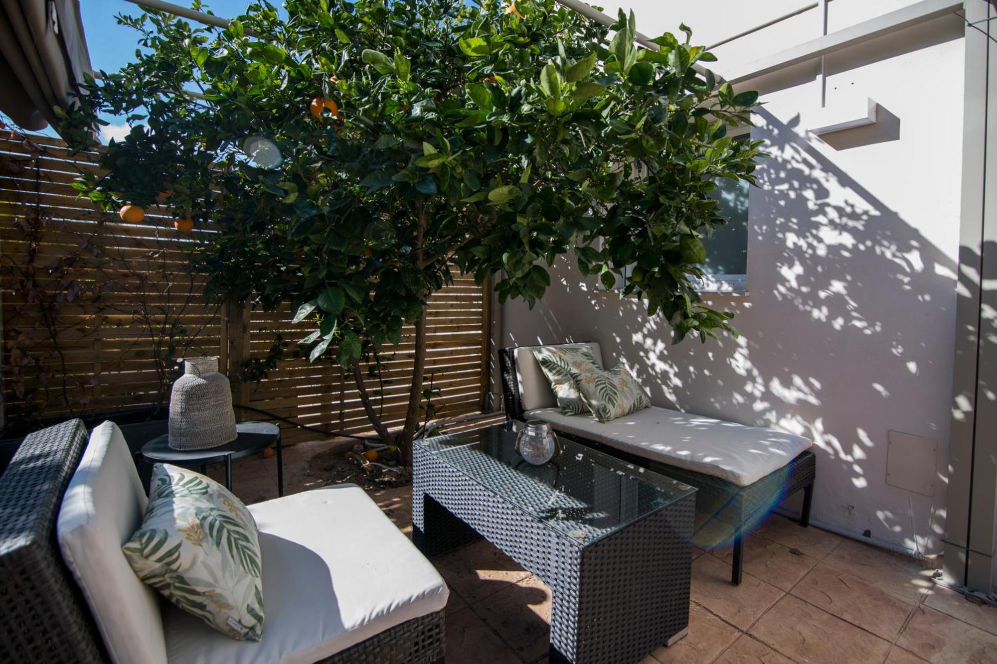 Acogedor Con Jardin En 2 Apartamento *