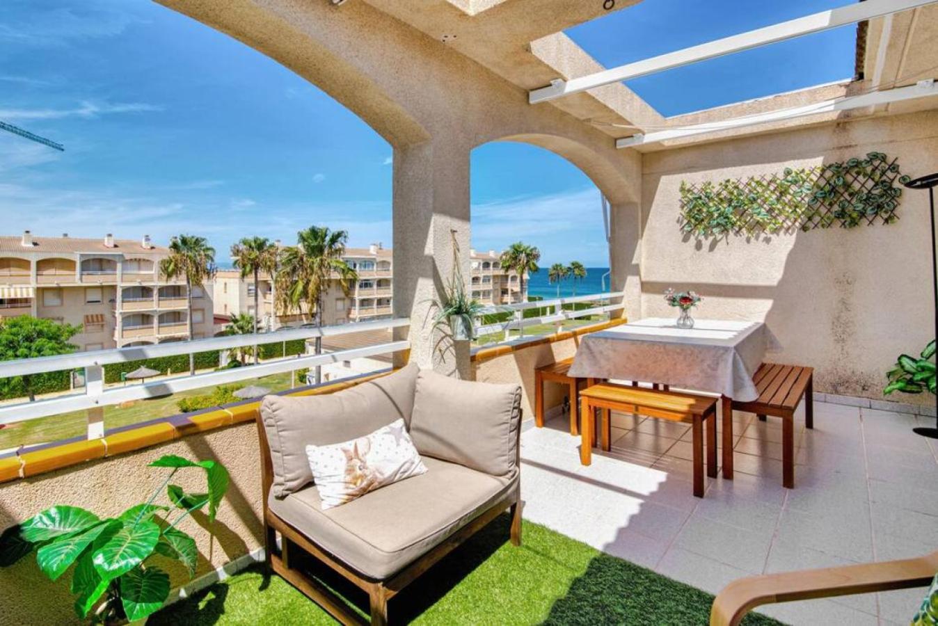 Apartamento Precioso Atico Primera Linea De Playa *