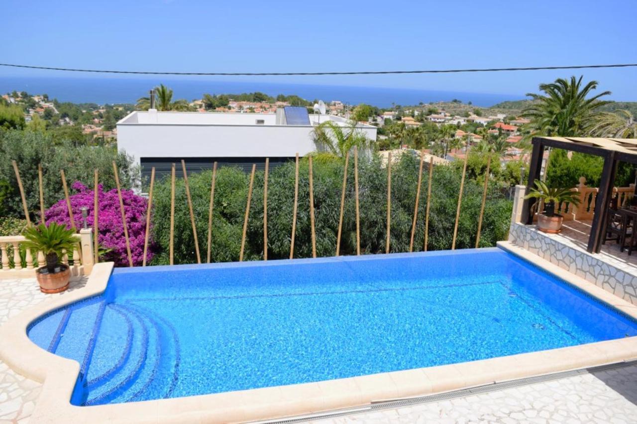 With 4 Bedrooms In With Wonderful Sea View Private Pool Furnished Terrace 4 Km From The Beach Dénia