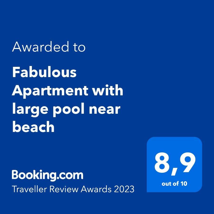 Fabulous With Large Pool Near Beach Apartment Denia